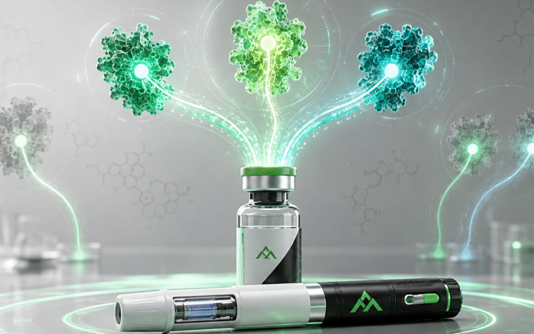 How Retatrutide’s Triple-Receptor Activity Differs from Single and Dual Agonists